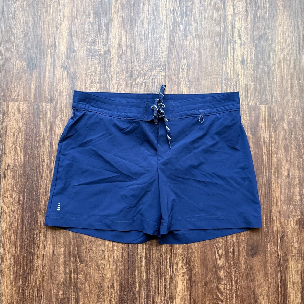 Land’s End Women’s Navy Blue Swim Board Shorts- Size 12